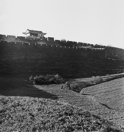 神策门城墙同志图片