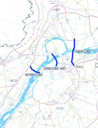 建宁路过江通道最新图图片