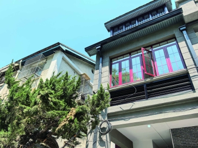 加固修缮后的高楼门22号建筑。 南京日报/紫金山新闻记者 邓露洁 摄