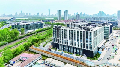 近日，玄武区红山国际社区建设进入收尾阶段。 南京日报/紫金山新闻记者 沐剑平 摄