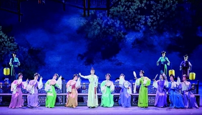 越剧《织造府》剧照。 南京市演艺集团供图