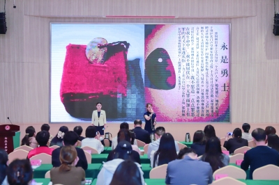 雨花台烈士纪念馆开展的“雨花思政”——“信仰之歌”音乐思政示范课。