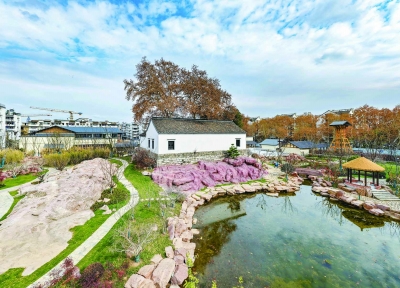 近日，位于我市秦淮区的周处读书台项目已全面完工，不仅为南京增添了一处历史文化地标，也为老城南文旅发展注入了新活力。 南京日报/紫金山新闻记者 沐剑平 摄