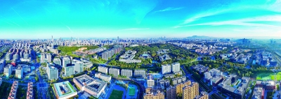 中国（南京）软件谷全貌。南京日报/紫金山新闻记者 冯芃 摄