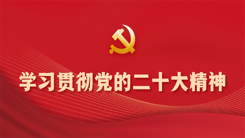 学习贯彻党的二十大精神