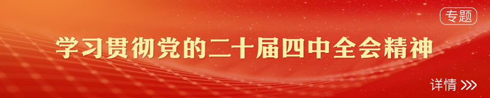 认真学习贯彻党的二十届四中全会精神