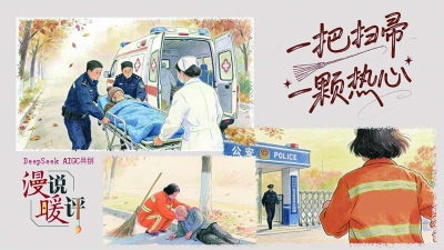 温暖始于转身，汇成城市暖流