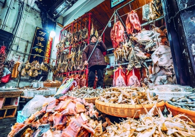 高淳老街传统年味扑面来