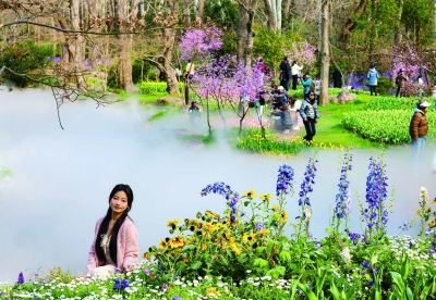 中山植物园春季花展启幕