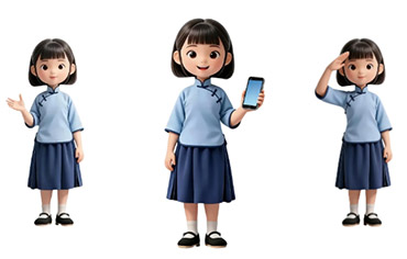 雨花台AI数字人导游“小雨”上岗