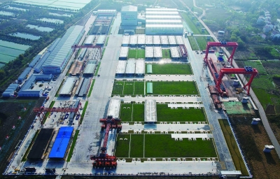 宁淮城际铁路南京段725榀箱梁预制完成