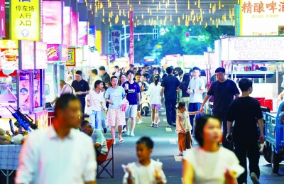 “元通里”夜市开街，烟火浓百味飘香