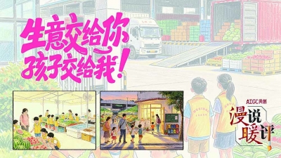 暑托班办进“菜场里”